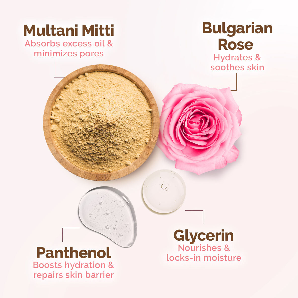 Mamaearth Multani Mitti Oil Balance Face Pack with Multani Mitti & Bulgarian Rose for Normal to Oily Skin 200 gm | DIY-like Texture | Controls Oil & Acne | Clay Face Mask | Free From Harmful Chemicals - Image 5
