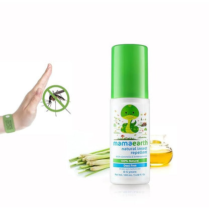 Mamaearth Natural Mosquito Repellent For Babies (100 Ml, 3Months+) - Image 5