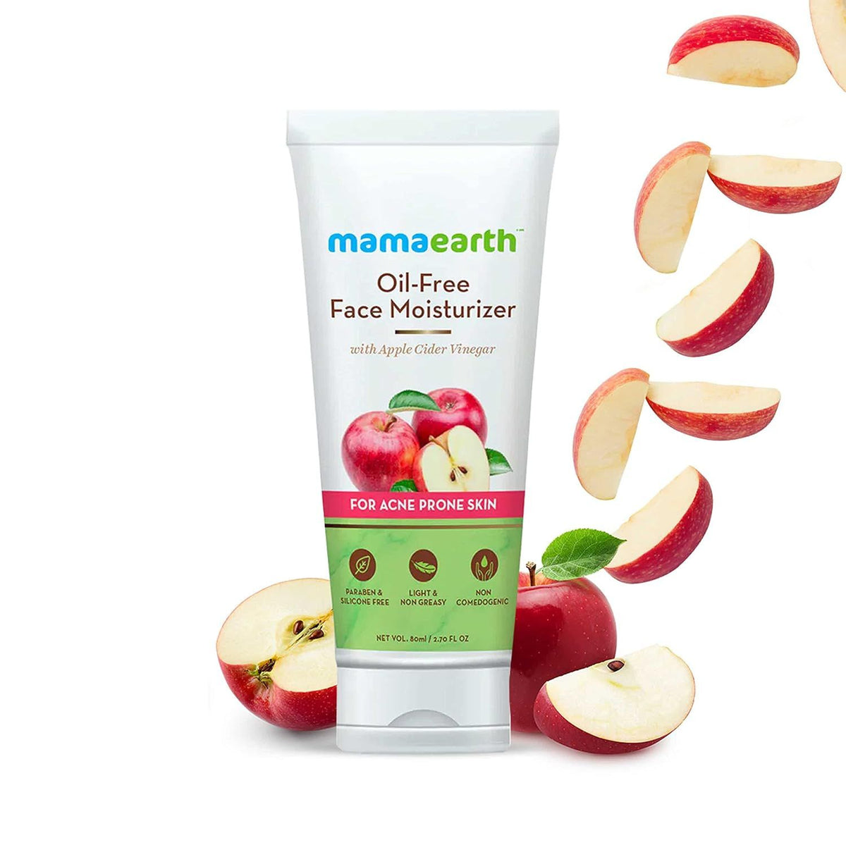 Mamaearth Oil-Free Face Moisturizer with Apple Cider Vinegar for Acne-Prone Skin, 80 ml - Image 3