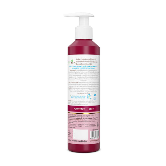 Mamaearth Onion Conditioner for Hair Growth & Hair Fall Control with Coconut Oil (250 ml) - Image 2