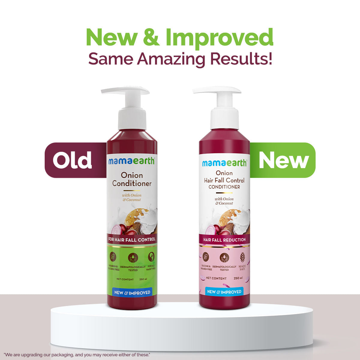 Mamaearth Onion Conditioner for Hair Growth & Hair Fall Control with Coconut Oil (250 ml) - Image 3