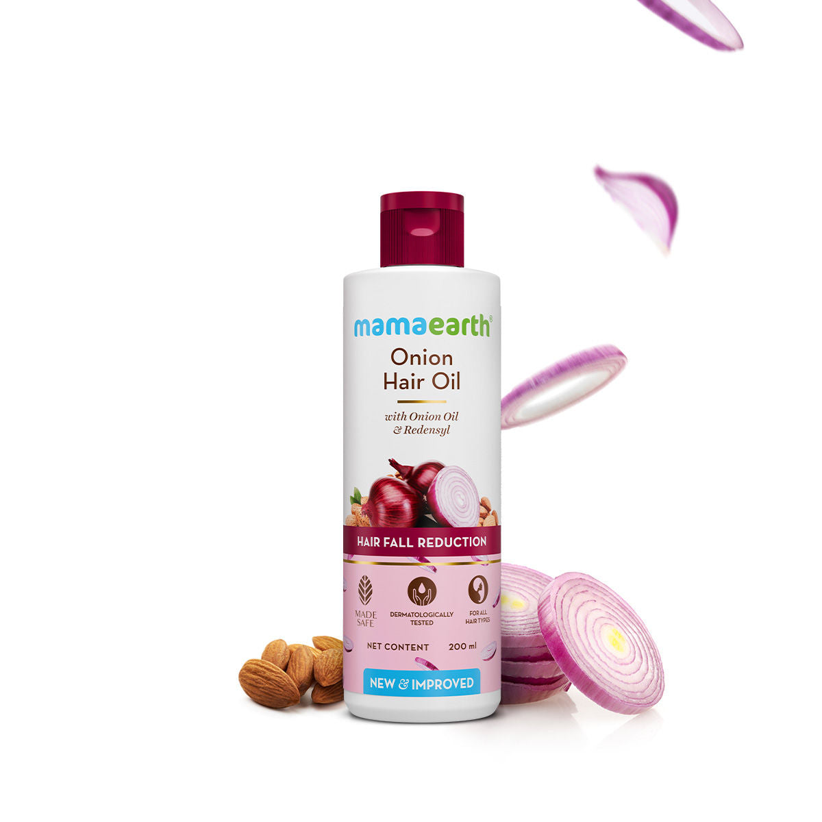 Mamaearth Onion Hair Oil with Onion & Redensyl for Hair Fall Control - 200 ml - Image 3