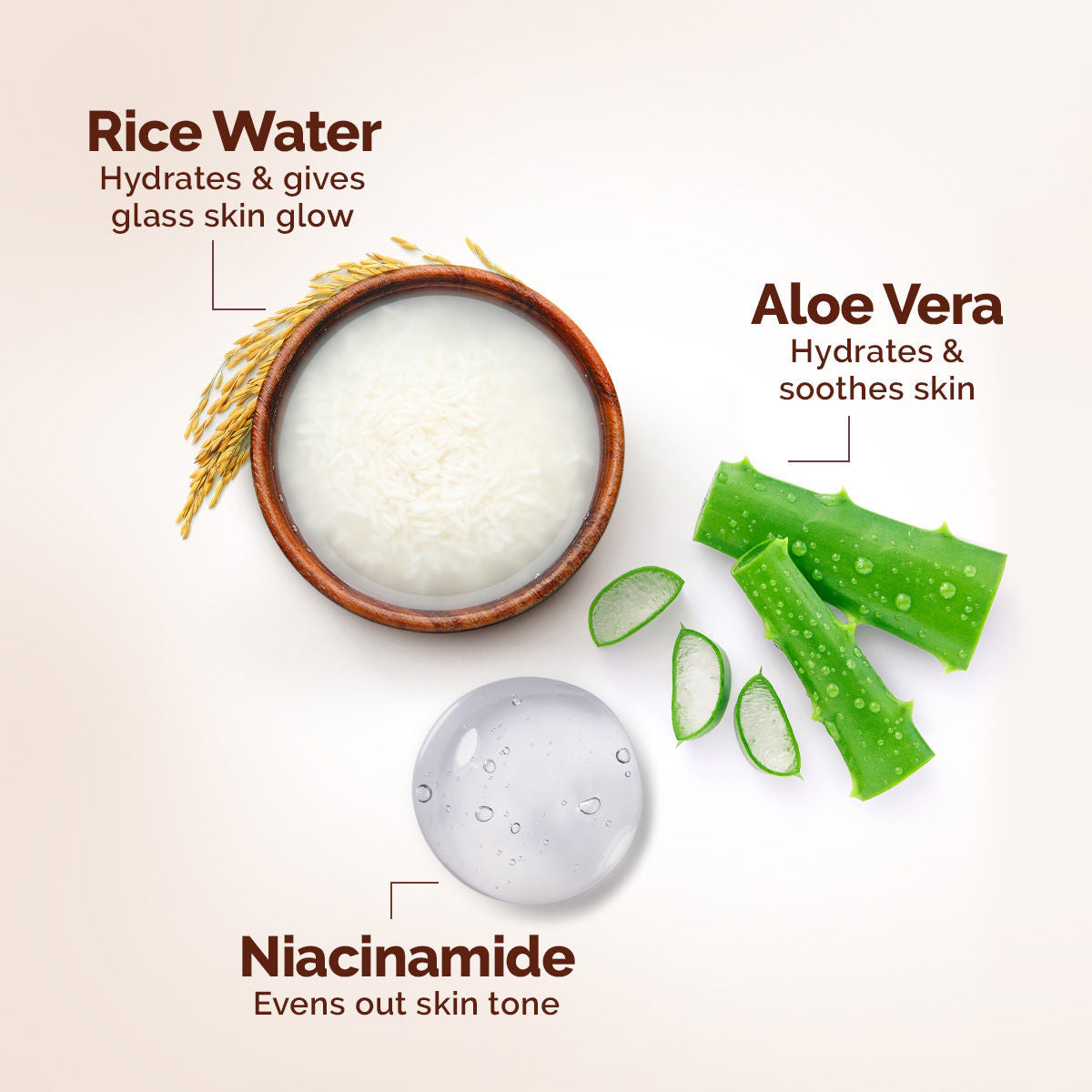 Mamaearth Rice Oil-Free Face Moisturizer , for Oily Skin, With Rice Water & Niacinamide for Glass Skin - 50 gm - Image 5