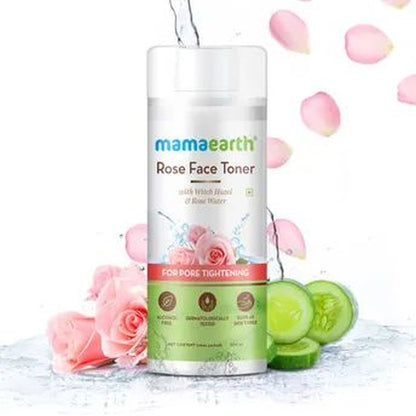 Mamaearth Rose Water Face Toner with Witch Hazel & Rose Water for Pore Tightening (200 ml ) - Image 5