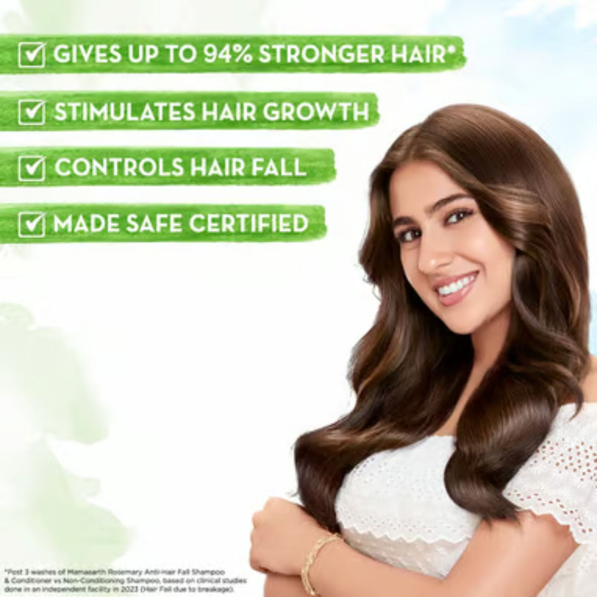 Mamaearth Rosemary Hair Care Trio: Shampoo (250 ml) + Hair Growth Oil (150 ml) + Conditioner (250 ml) - Image 3