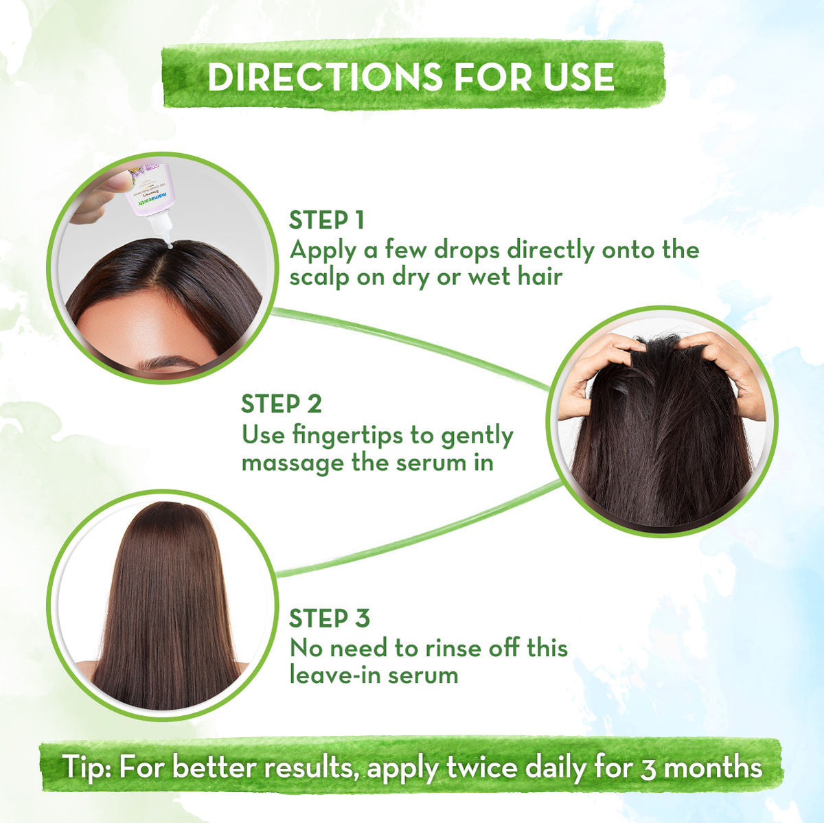 Mamaearth Rosemary Hair Growth Scalp Serum with 95% Pure Rosemary, 4% Anagain, 50 ml | Controls Hair Fall | Increase Hair Density | 1% Root BioTec, 1% Cressatine, Methi Dana, Caffeine, Niacinamide - Image 4