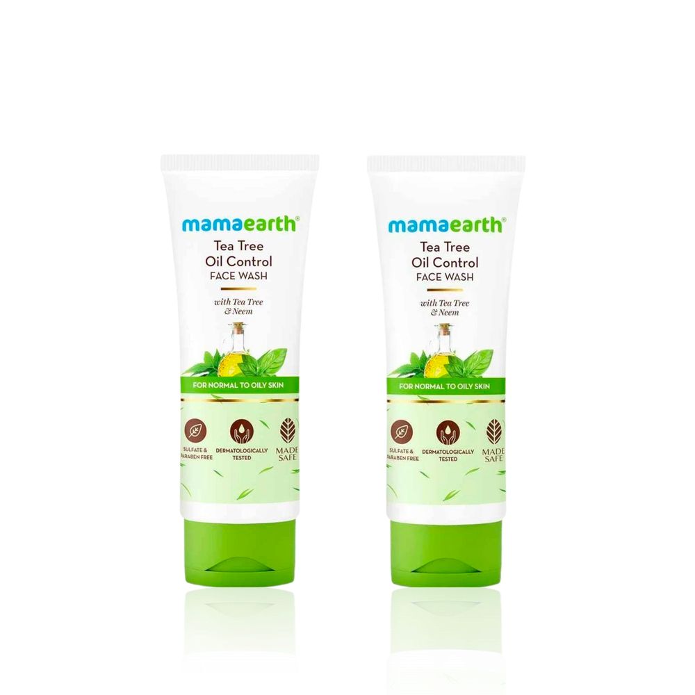 Mamaearth Tea Tree Face Wash Duo (100 ml*2)