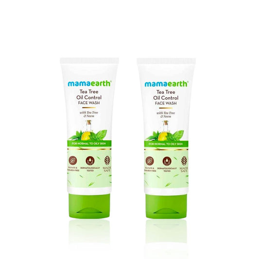 Mamaearth Tea Tree Face Wash Duo (100 ml*2)