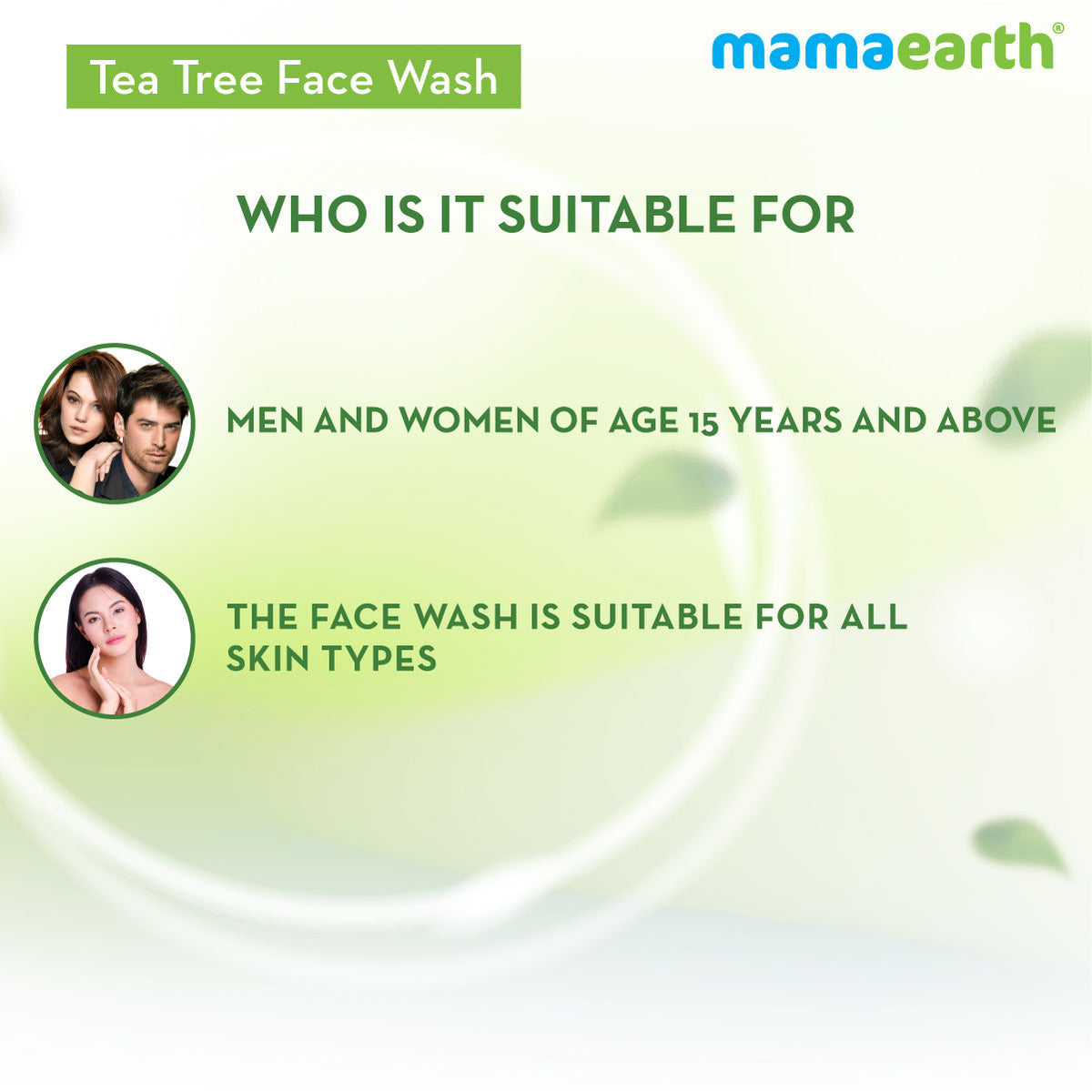 Mamaearth Tea Tree Face Wash with Neem for Acne & Pimples (250 ml) - Image 5