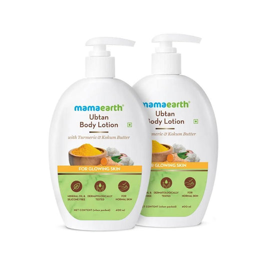 Mamaearth Ubtan Body Lotion - Pack of 2