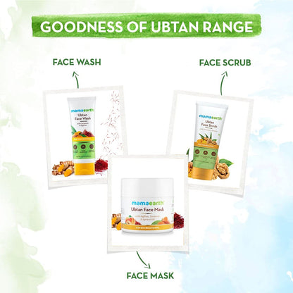 Mamaearth Ubtan Day Cream with SPF 30, with Turmeric & Saffron for Skin Brightening a€“ 50 gm - Image 4