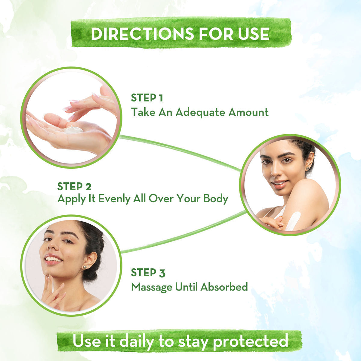 Mamaearth Ubtan Sunscreen Body Lotion SPF 30 with Turmeric & Saffron for Glowing Skin – 300 ml - Image 3