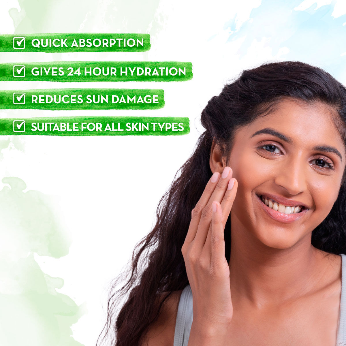 Mamaearth Ubtan Ultra Light Gel Oil-Free Moisturizer with Turmeric and Saffron for Deep Hydration - 200 ml - Image 3