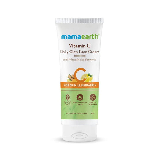 Mamaearth Vitamin C CSMS Combo : Vitamin C Face Wash (100 ml) + Vitamin C Daily Glow Face Serum (8 ml) + Vitamin C Daily Glow Face Cream (80 gm) + Vitamin C Sunscreen (50 gm) - Image 2