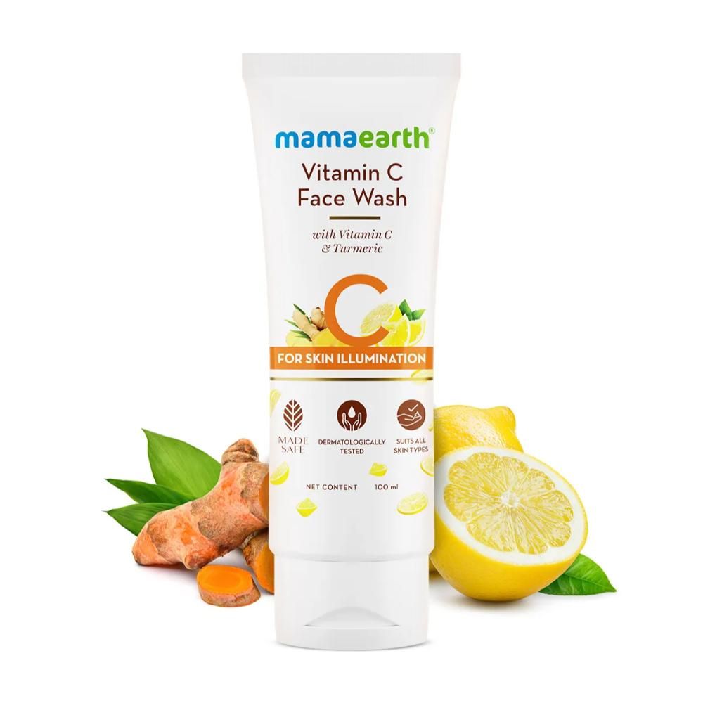 Mamaearth Vitamin C CSMS Combo : Vitamin C Face Wash (100 ml) + Vitamin C Daily Glow Face Serum (8 ml) + Vitamin C Daily Glow Face Cream (80 gm) + Vitamin C Sunscreen (50 gm) - Image 5