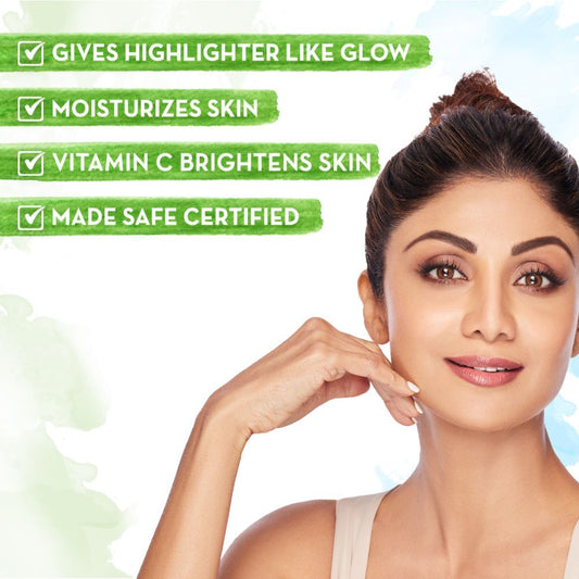 Mamaearth Vitamin C Daily Glow Lumi Cream with Vitamin C & Turmeric for Moisturized Glow - 30 gm - Image 2