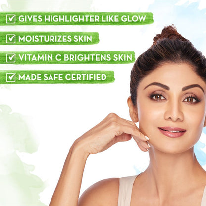Mamaearth Vitamin C Daily Glow Lumi Cream with Vitamin C & Turmeric for Moisturized Glow - 30 gm - Image 2