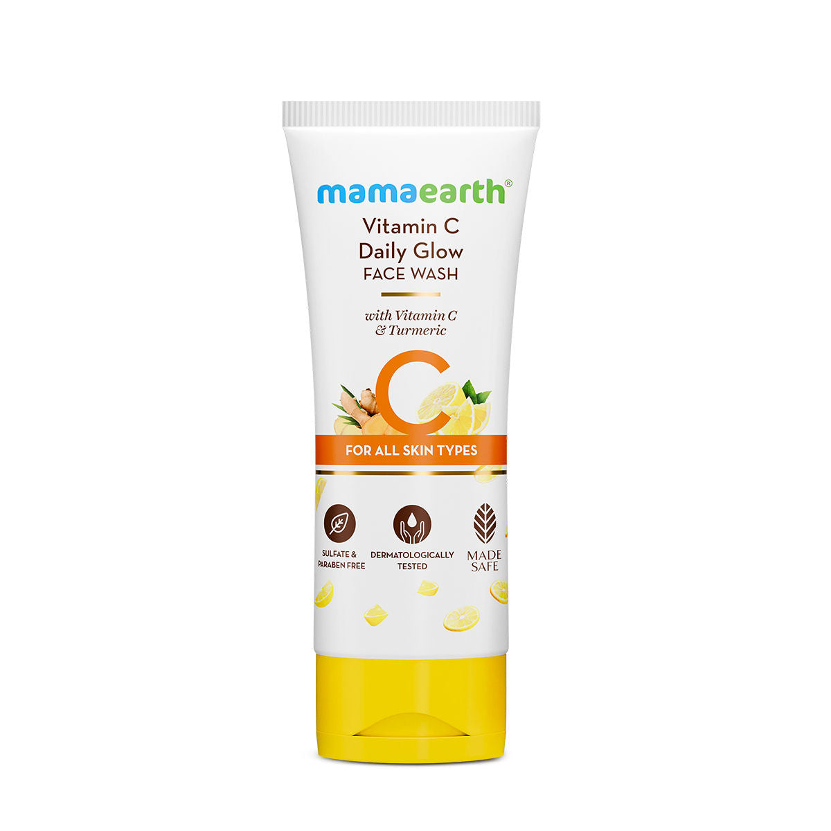 Mamaearth Vitamin C Face Wash With Vitamin C And Turmeric For All Skin Types (100 ml)