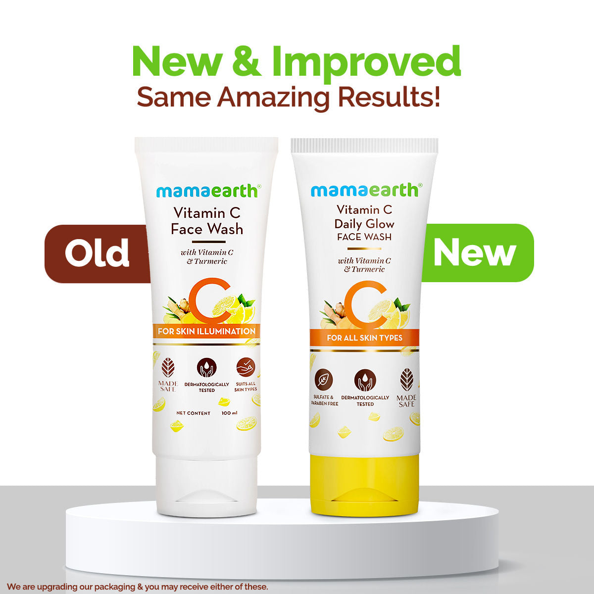 Mamaearth Vitamin C Face Wash With Vitamin C And Turmeric For All Skin Types (100 ml) - Image 2