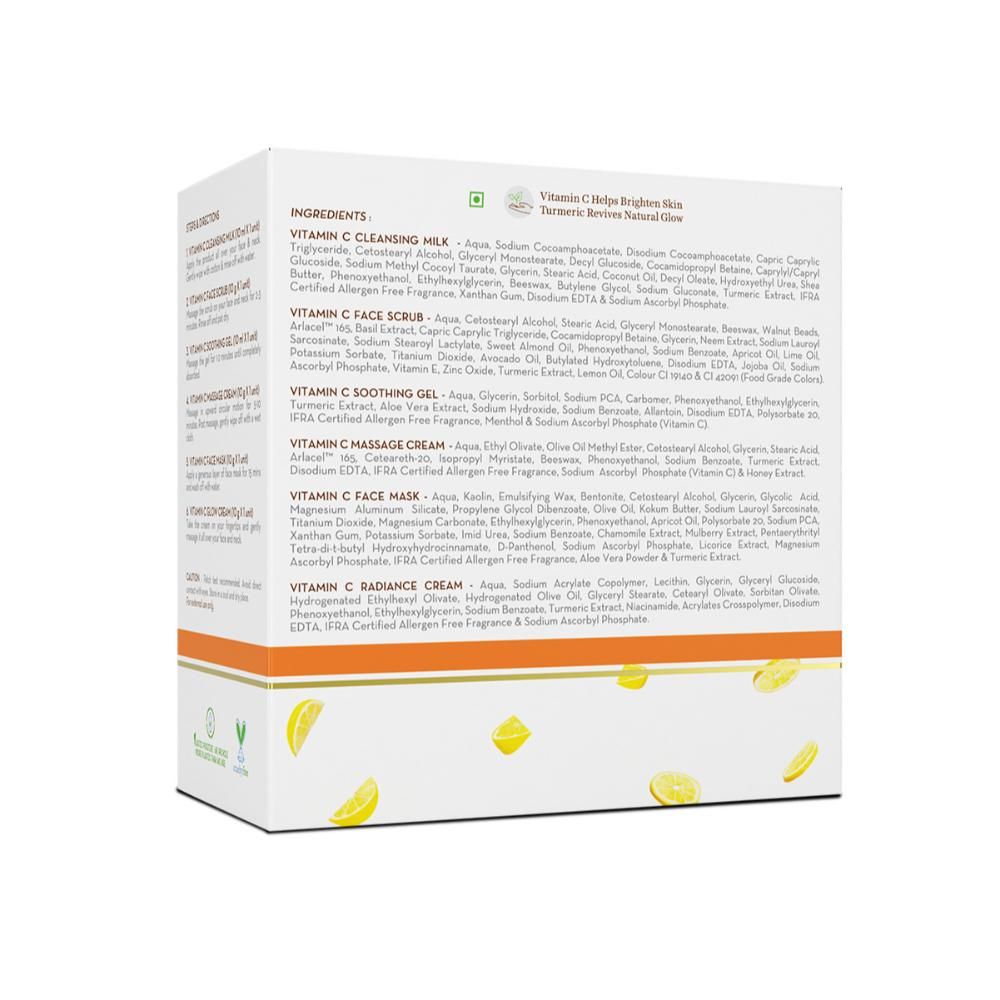 Mamaearth Vitamin C Facial Kit with Vitamin C & Turmeric for Skin Illumination - 60 gm - Image 2