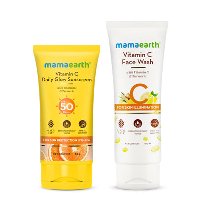 Mamaearth Vitamin C Glow Combo of 2