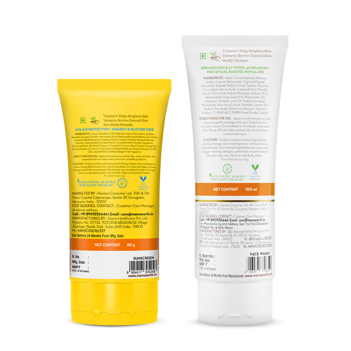 Mamaearth Vitamin C Glow Combo of 2 - Image 2
