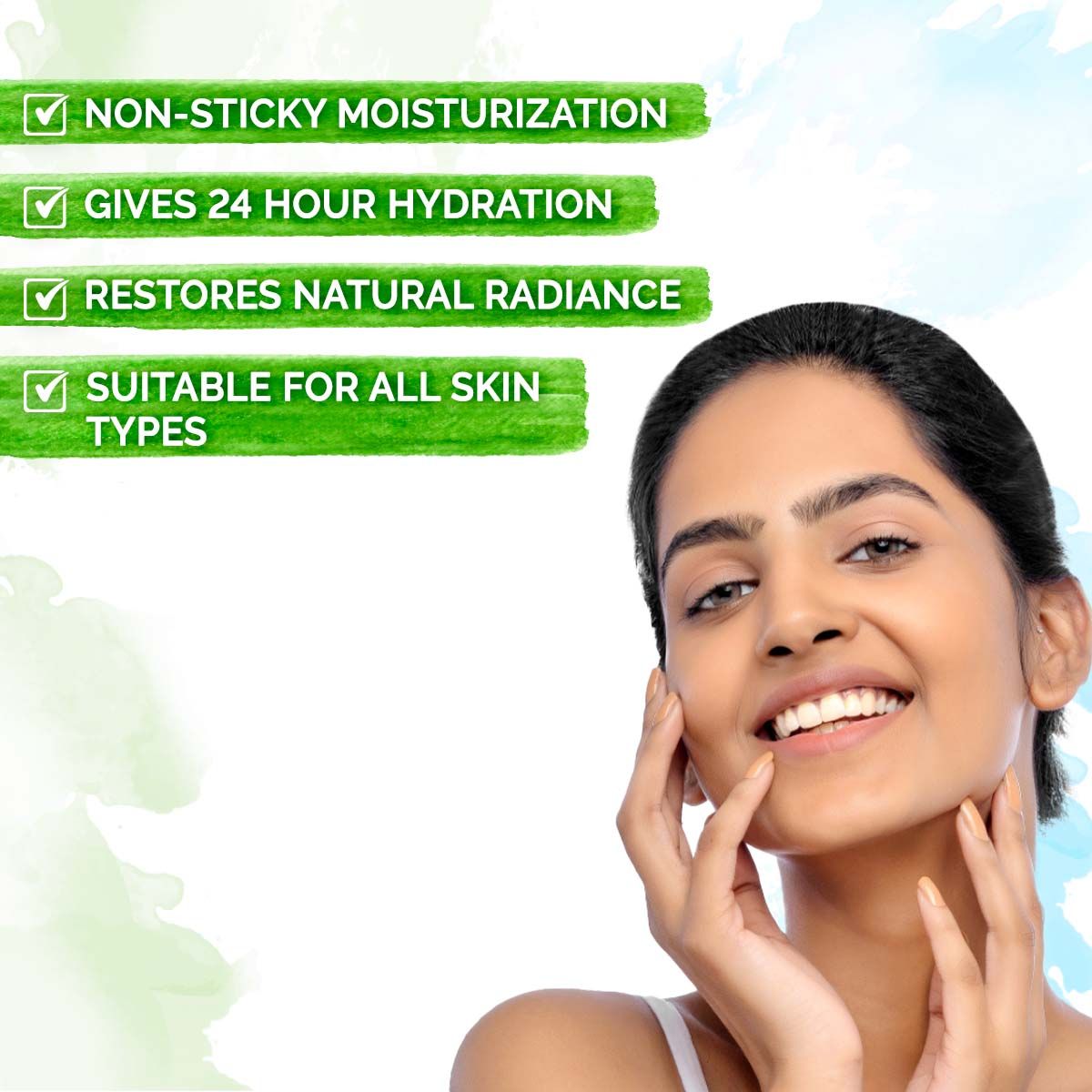 Mamaearth Vitamin C Oil-Free Moisturizer For Face with Vitamin C and Gotu Kola for Skin Illumination - 50 gm - Image 4