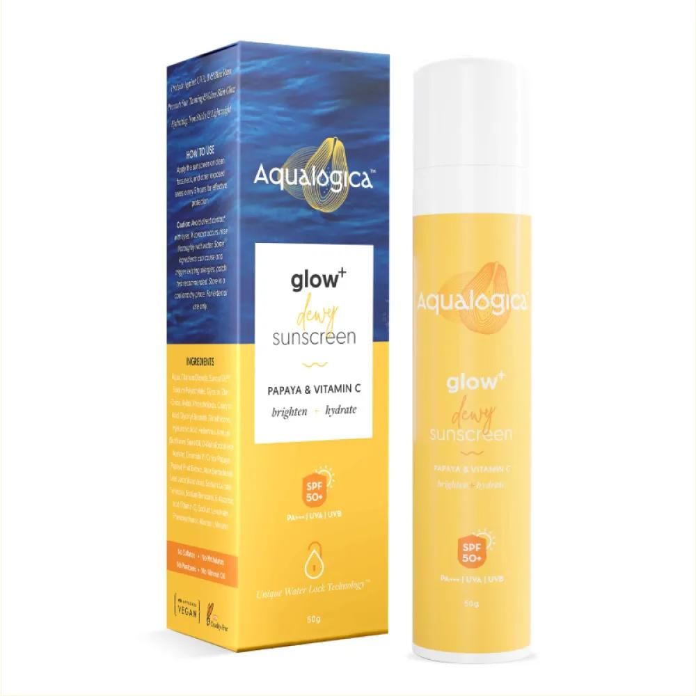 Mamaearth x The Derma Co x Aqualogica Skin Essentials (Mamaearth ubtan face wash (100 ml) + The Derma Co Niacinamide face serum (30 ml) + Aqualogica papaya & vitamin C sunscreen (50gm)) - Image 5