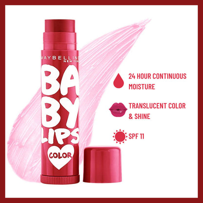 Maybelline Baby Lips Color Lip Balm with SPF 11 Up To 24H Moisture - Berry Crush – 4 gm - image 3