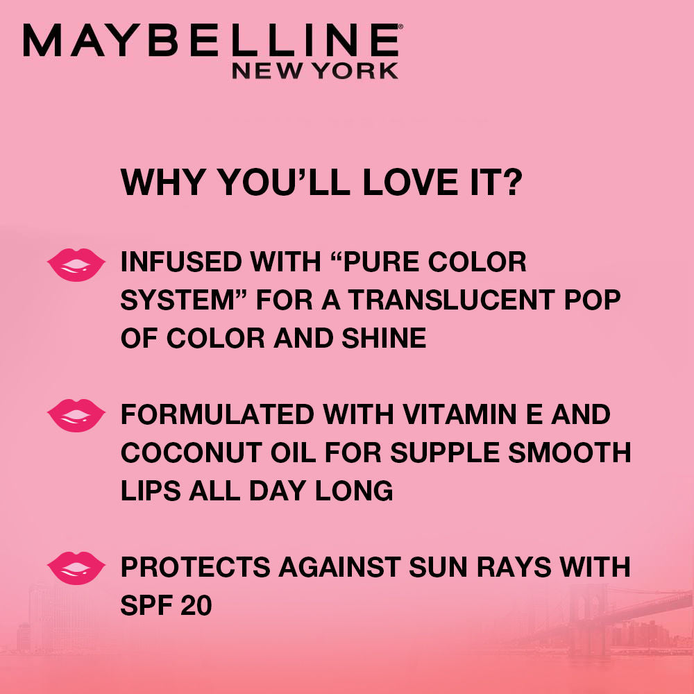 Maybelline Baby Lips Color Lip Balm with SPF 11 Up To 24H Moisture - Berry Crush – 4 gm - image 5