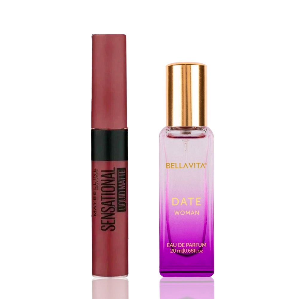 Maybelline × Bella Vita Seduction Combo (20 ml) - Maybelline