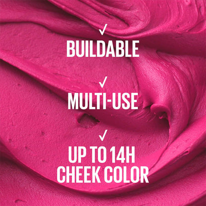 Maybelline Cloudtopia Cheek & Lip Mousse Blush – Lightweight, Pigmented Mousse in Divine Crimson, 5 gm - image 3
