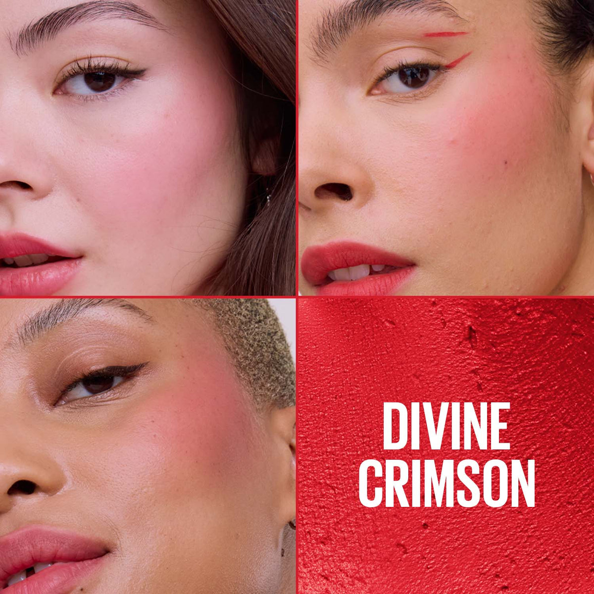 Maybelline Cloudtopia Cheek & Lip Mousse Blush – Lightweight, Pigmented Mousse in Divine Crimson, 5 gm - image 5