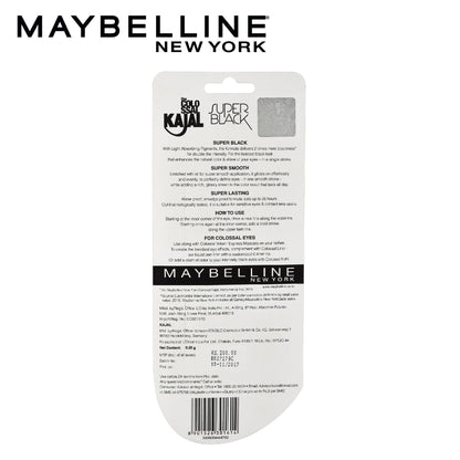 Maybelline Colossal Kajal Super Black, 2X Darker & 2X Colossal, Matte Finish Kajal – 0.35 gm - image 5