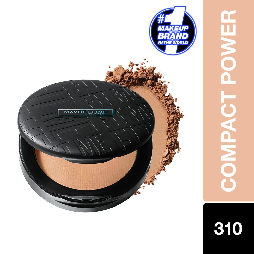 Maybelline Flawless Base Kit 2 (Super Stay Lumi-Matte Liquid Foundation 30H Longwear yet Light-As-Air 128 35ml + Fit Me Matte + Poreless Compact Powder 310 Sun Beige - image 3