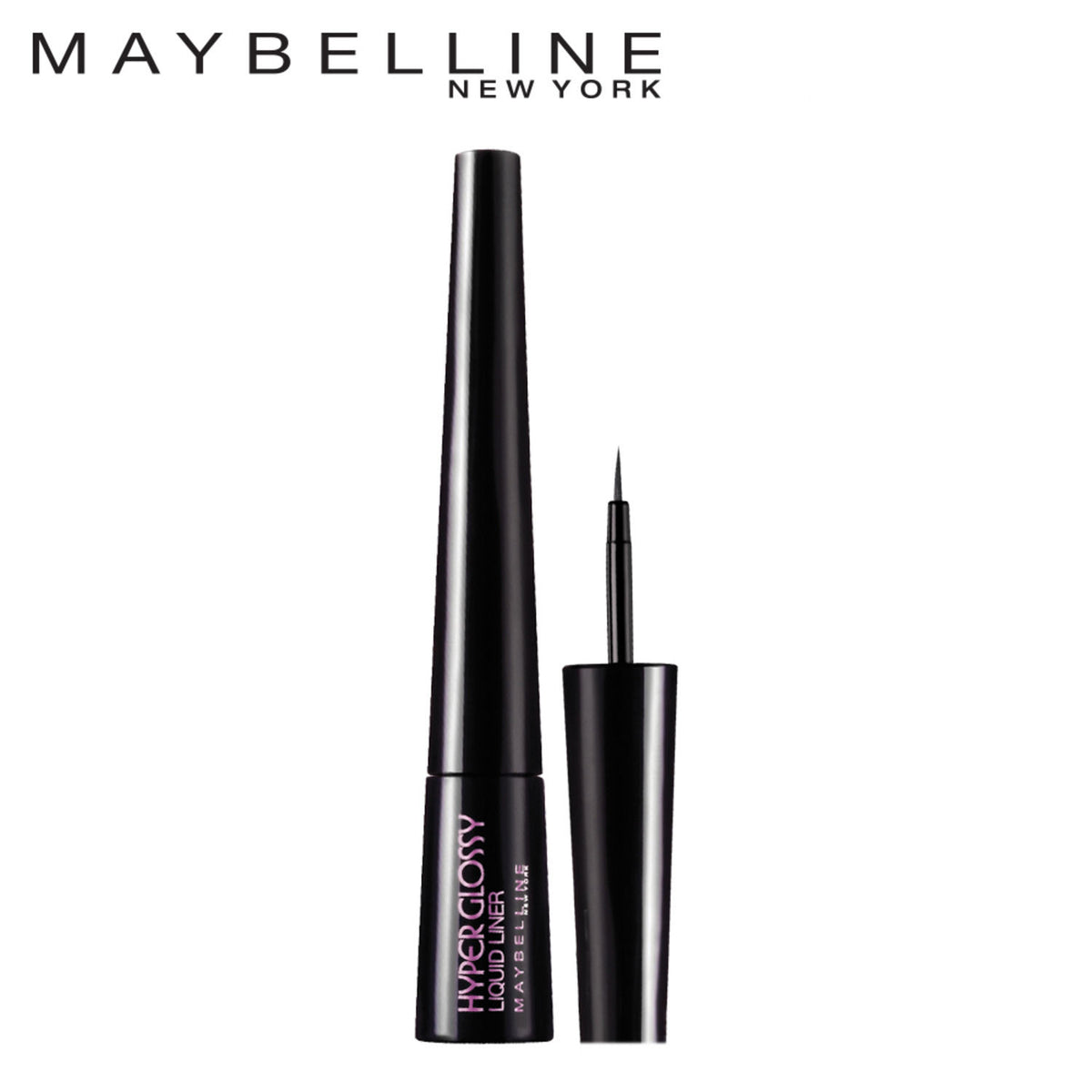 Maybelline Hyper Glossy Liquid Liner, Intense Black Smudge Proof & Waterproof - Black – 3 gm - image 3