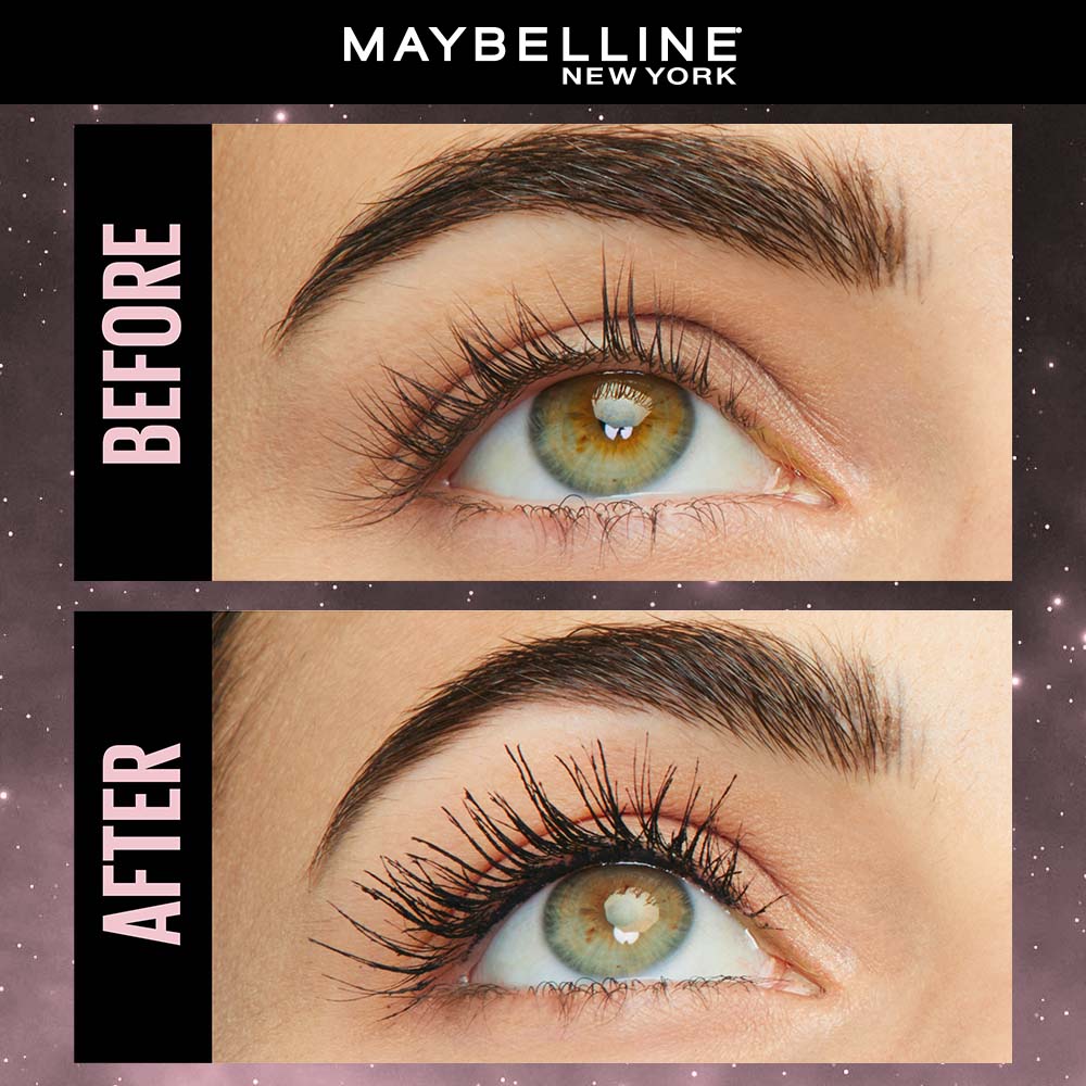 Maybelline Lash Sensational Sky High Easy Wash Mascara, Cosmic Black – Lengthening & Volumizing Mascara, 6 ml - image 2