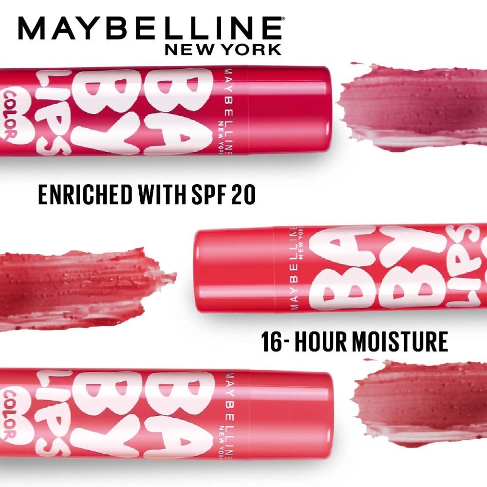 Maybelline Baby Lips Pink Lolita & Berry Crush Tinted Lip Balm – Pack of 2, 8 gm - image 5
