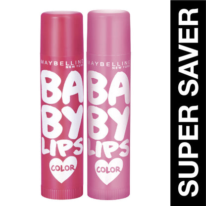 Maybelline Baby Lips Cherry Kiss & Berry Crush, colour: Cherry /Berry, 31.2 gm - Maybelline