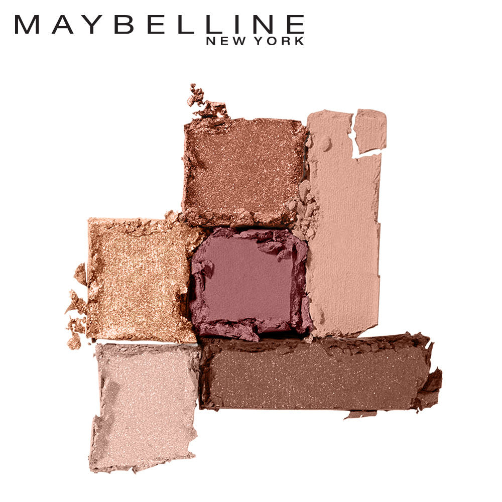 Maybelline Eyeshadow Palette, 6 Highly Blendable Shades, Sheer Finish, City Mini Palette, 5th Avenue Sunset, 6.1 gm - Maybelline