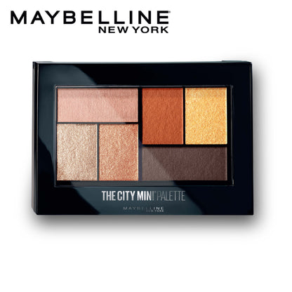 Maybelline New City Mini Eyeshadow Palette, Shimmery and Metallic Finish - Brooklyn Orange 6.1 ml - image 2