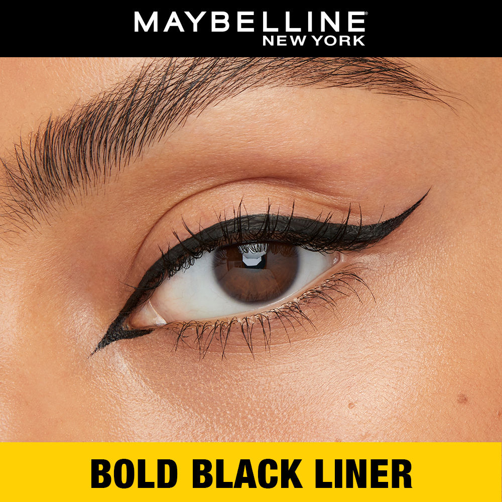 Maybelline Colossal Bold Pencil Waterproof Eyeliner, Black, 3 ml, Matte Finish - image 2