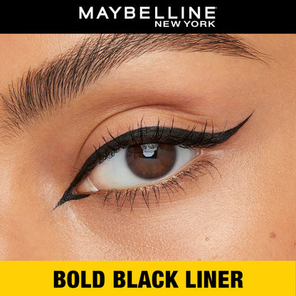 Maybelline Colossal Bold Pencil Waterproof Eyeliner, Black, 3 ml, Matte Finish - image 2