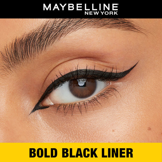 Maybelline Colossal Bold Pencil Waterproof Eyeliner, Black, 3 ml, Matte Finish - image 2