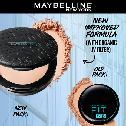 Maybelline Fit Me 16Hr Oil Control Matte Compact, 128 Warm Nude, 6 gm - image 2