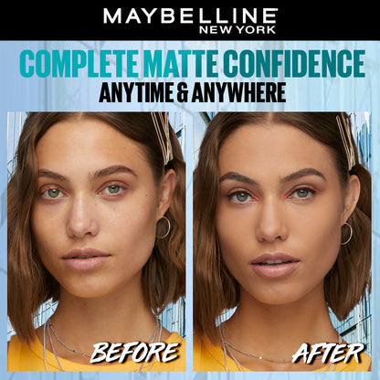 Maybelline Fit Me 16Hr Oil Control Matte Compact, 128 Warm Nude, 6 gm - image 4
