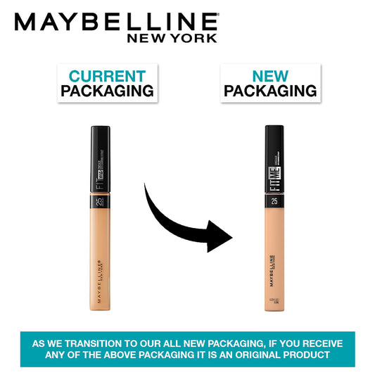 Maybelline – Maybelline Fit Me Full Coverage Concealer, Oil-free Liquid Concealer for Oily & Dry Skin - 25 Medium, 6.8 ml - image 2