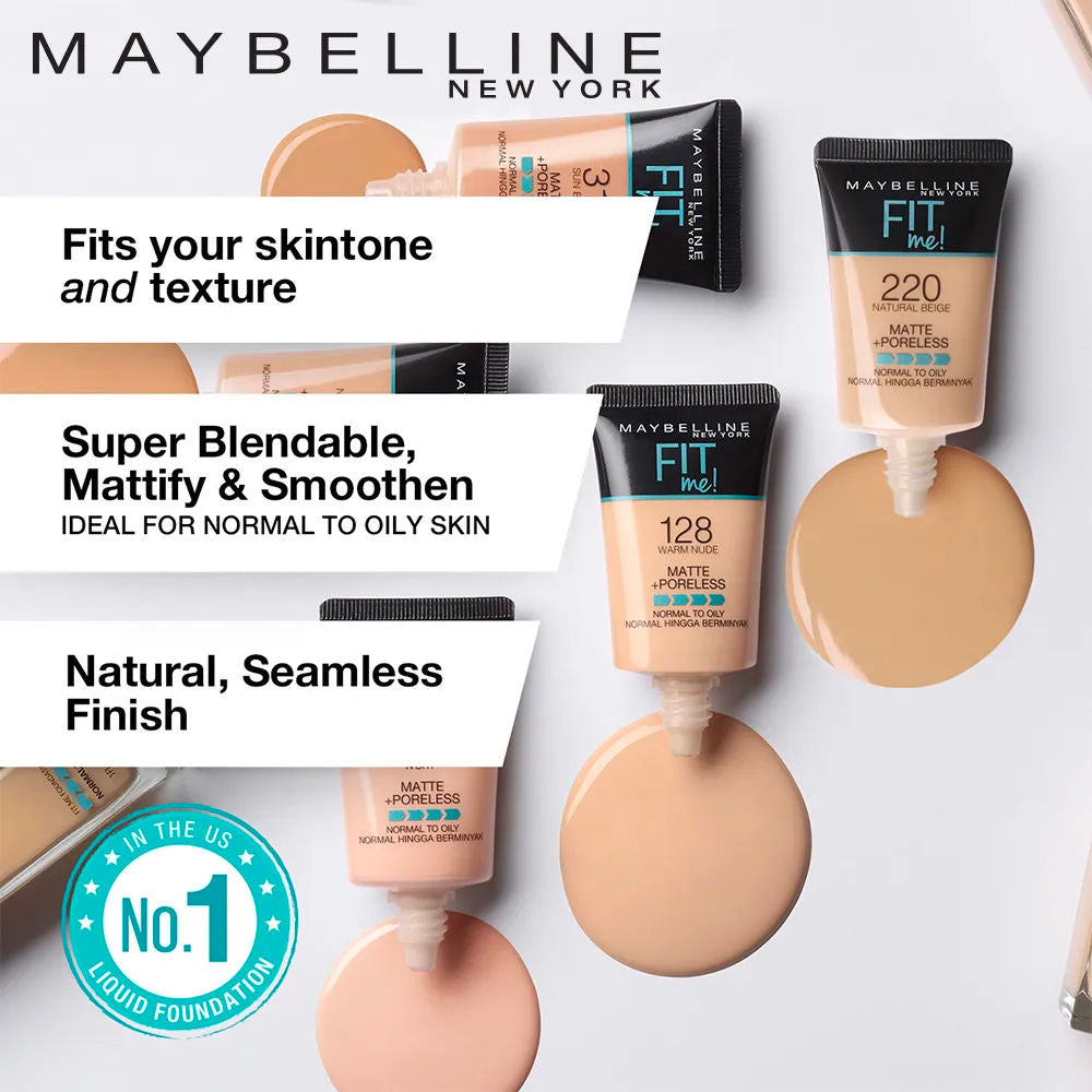 Maybelline Fit Me Foundation 115 + Fit Me Concealer 10 30 ml + 6.8 ml - image 4