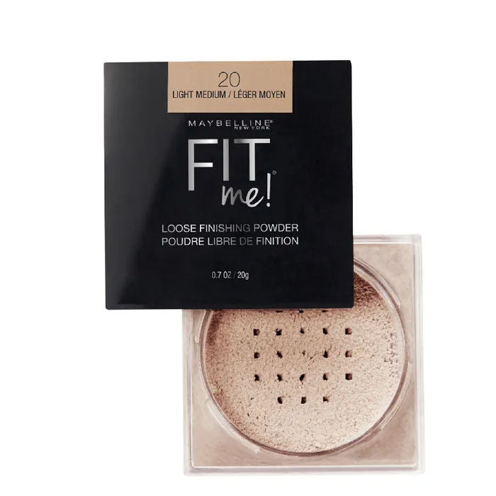 Maybelline Fit Me Loose Finishing Powder, Silky & Lightweight Powder - 20 Light Medium – 20 gm - image 2