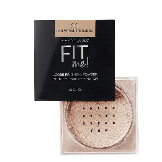 Maybelline Fit Me Loose Finishing Powder, Silky & Lightweight Powder - 20 Light Medium – 20 gm - image 2